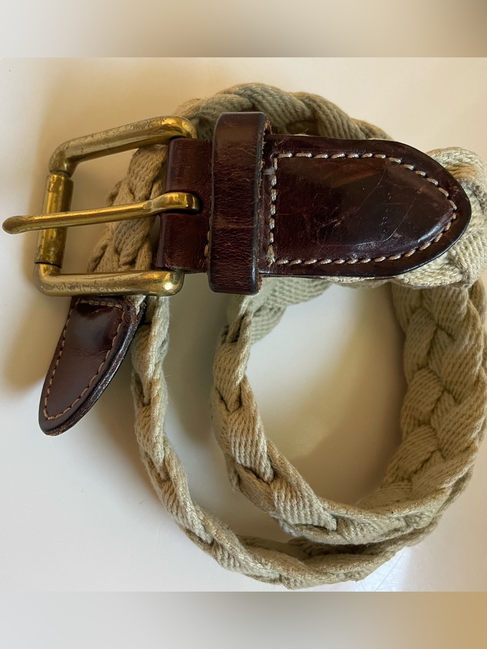 GAP Braided Belt Y2K